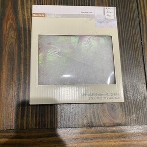 Simplicity Iridescent Fabric Rose Petals - 750 petals